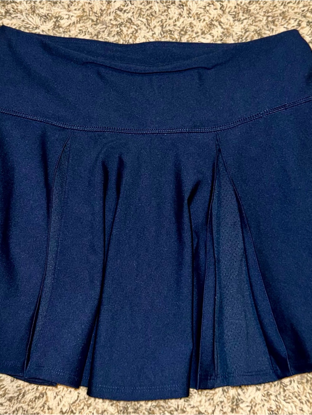 Women's Under Armour Navy Pleated Active Skirt